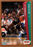 1992 Fleer Sidney Green
