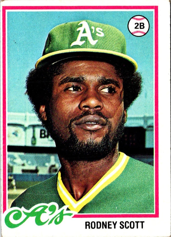 1978 Topps Rodney Scott #191 Rookie