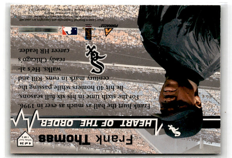 1997 Pinnacle Denny's Holograms Frank Thomas