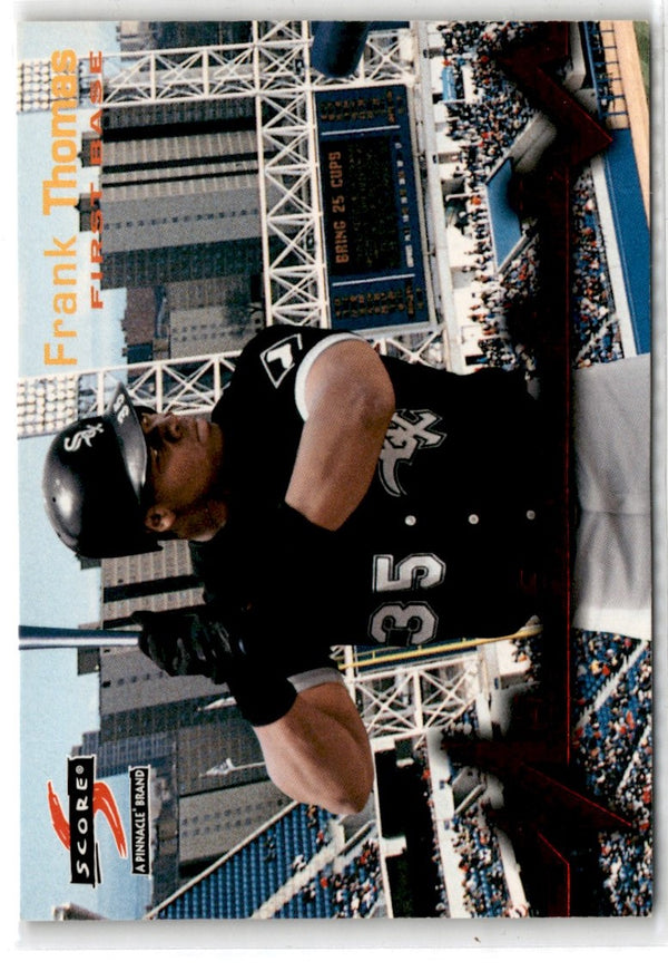 1997 Pinnacle Denny's Holograms Frank Thomas #4