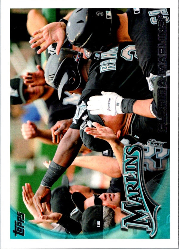 2010 Topps Florida Marlins #553