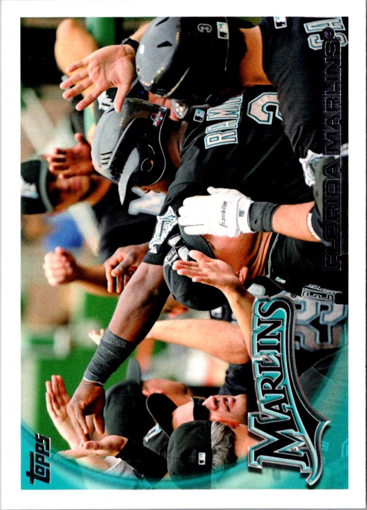 2010 Topps Florida Marlins