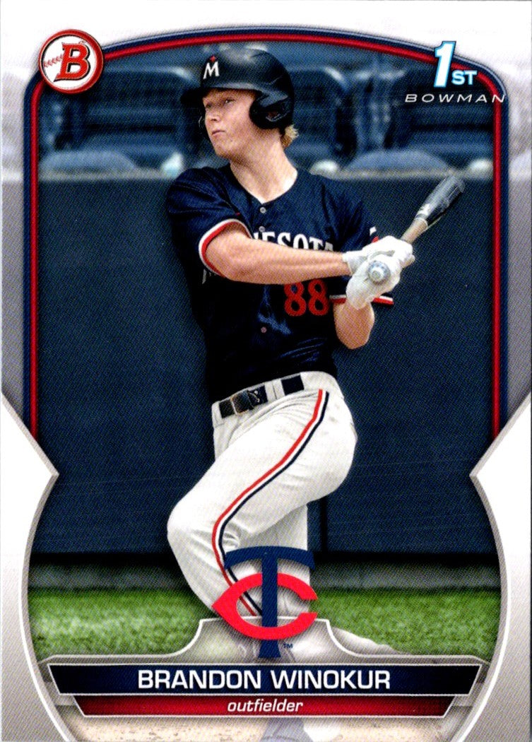 2023 Bowman Draft Brandon Winokur