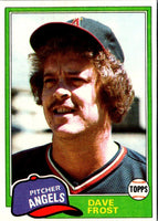1981 Topps Dave Frost #286