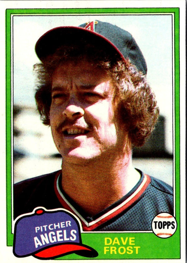 1981 Topps Dave Frost #286