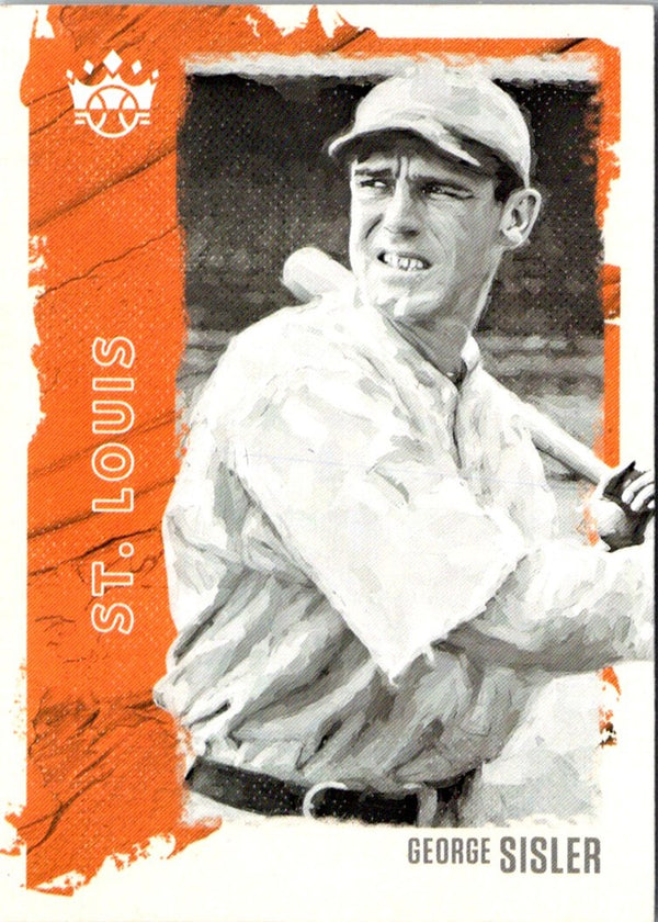 2021 Panini Diamond Kings George Sisler #17