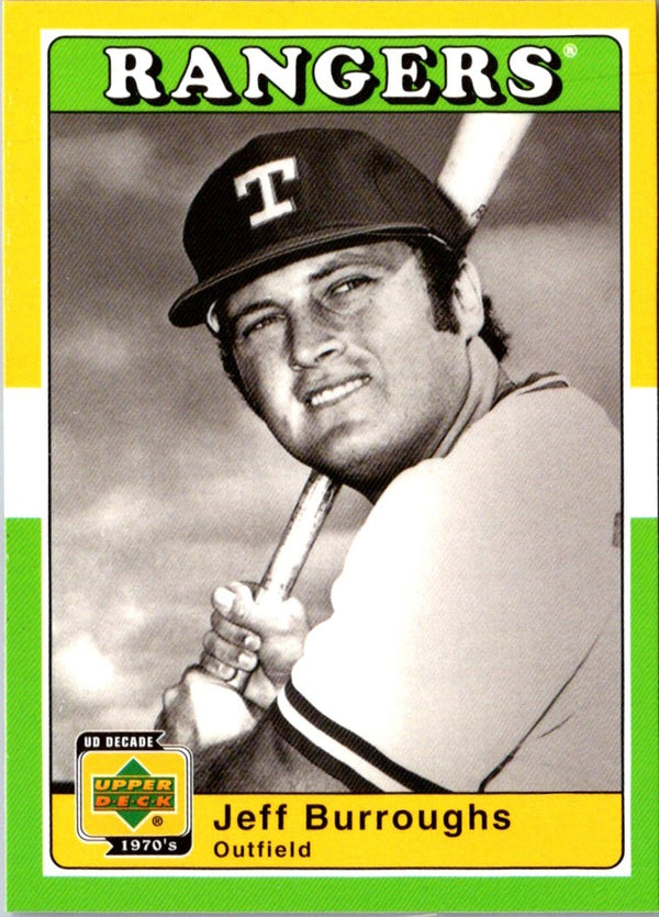 2001 Upper Deck Decade 1970's Jeff Burroughs #22