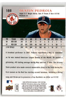 2008 Upper Deck First Edition Dustin Pedroia