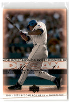 2002 Upper Deck Honor Roll Alex Rodriguez #87