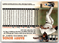 1999 Fleer Tradition Barry Bonds #27