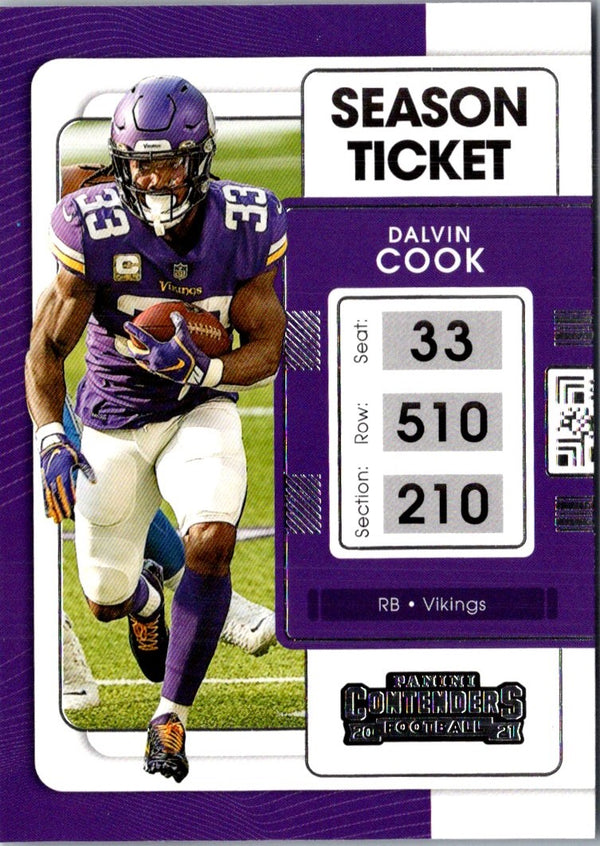 2021 Panini Contenders Dalvin Cook #65