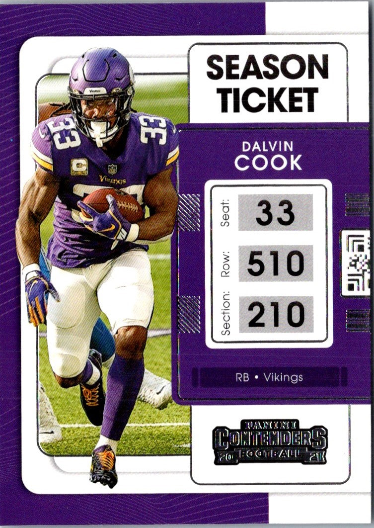 2021 Panini Contenders Dalvin Cook