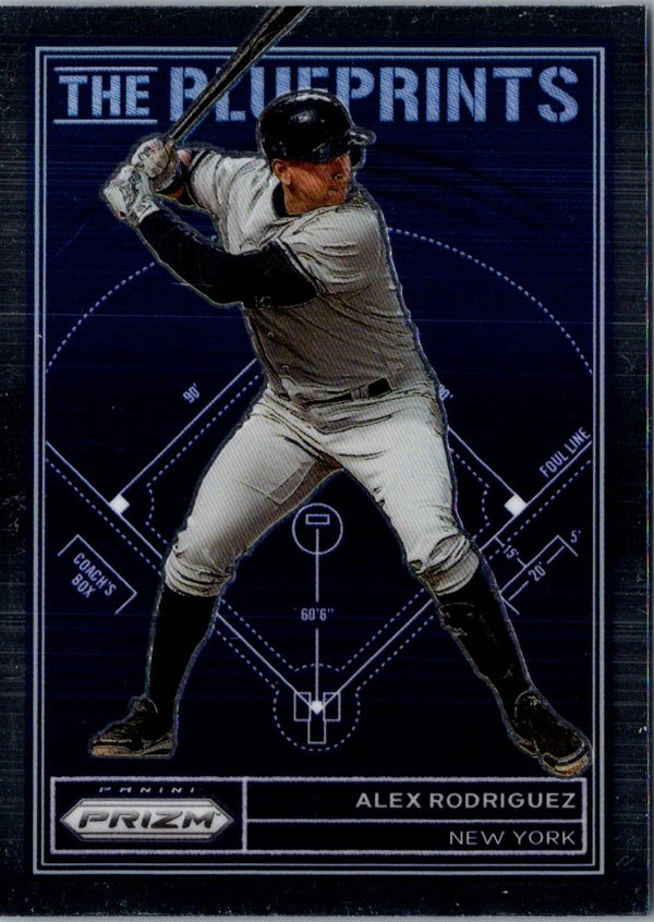 2023 Panini Prizm The Blueprints Alex Rodriguez #TB19