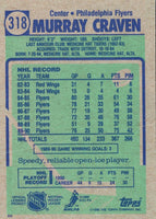 1990 Topps Murray Craven #318