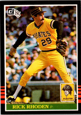 1985 Donruss Rick Rhoden #552