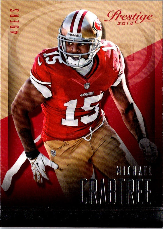 2014 Panini Prestige Michael Crabtree #189