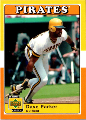2001 Upper Deck Decade 1970's Dave Parker #85
