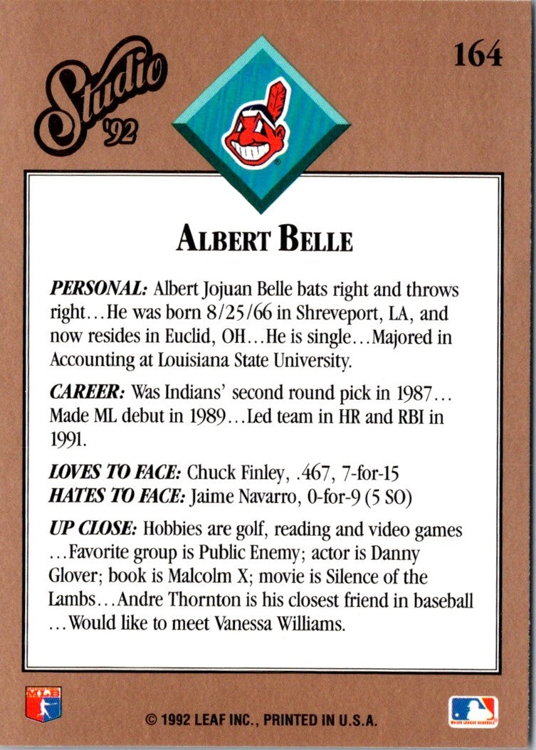 1992 Studio Albert Belle