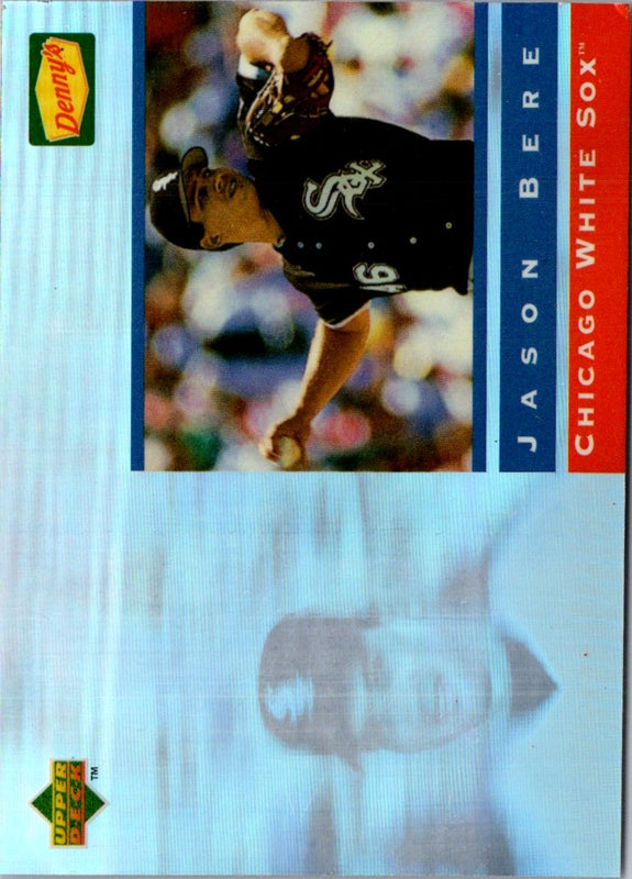 1995 Upper Deck Denny's Holograms Jason Bere #5