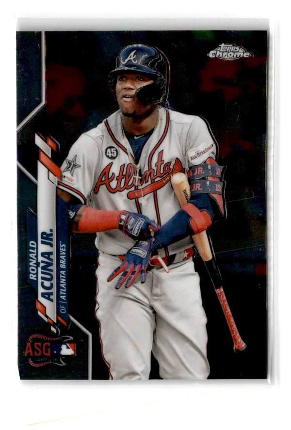 2020 Topps Chrome Update Ronald AcuÃ±a Jr. #U-75