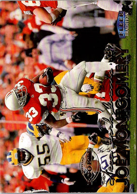 1999 Fleer Tradition Joe Montgomery #291 Rookie
