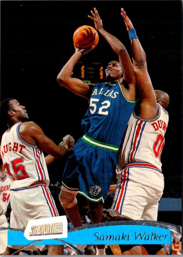 1997 Stadium Club Samaki Walker #7