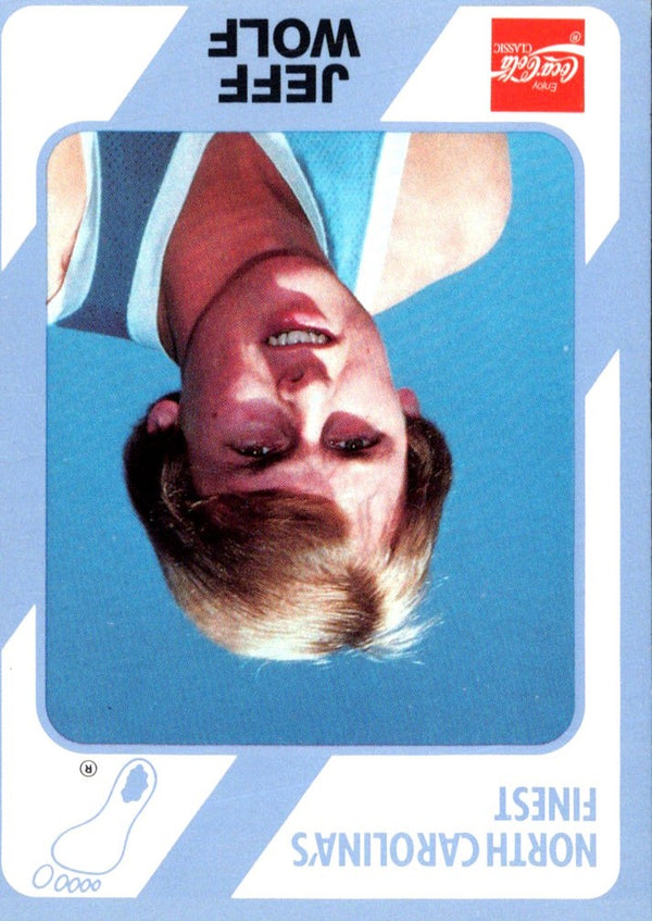 1989 Collegiate Collection North Carolina's Finest Jeff Wolf #156