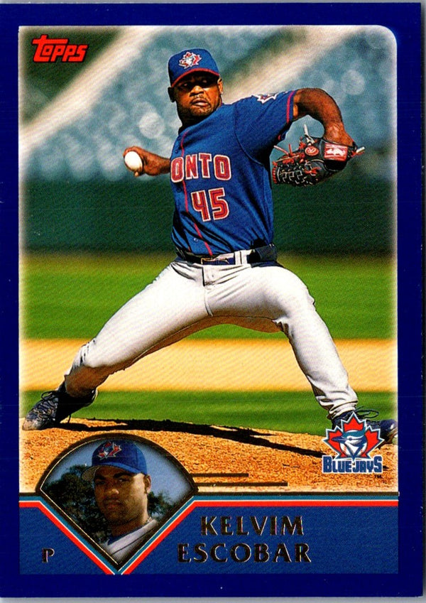 2003 Topps Home Team Advantage Kelvim Escobar #225