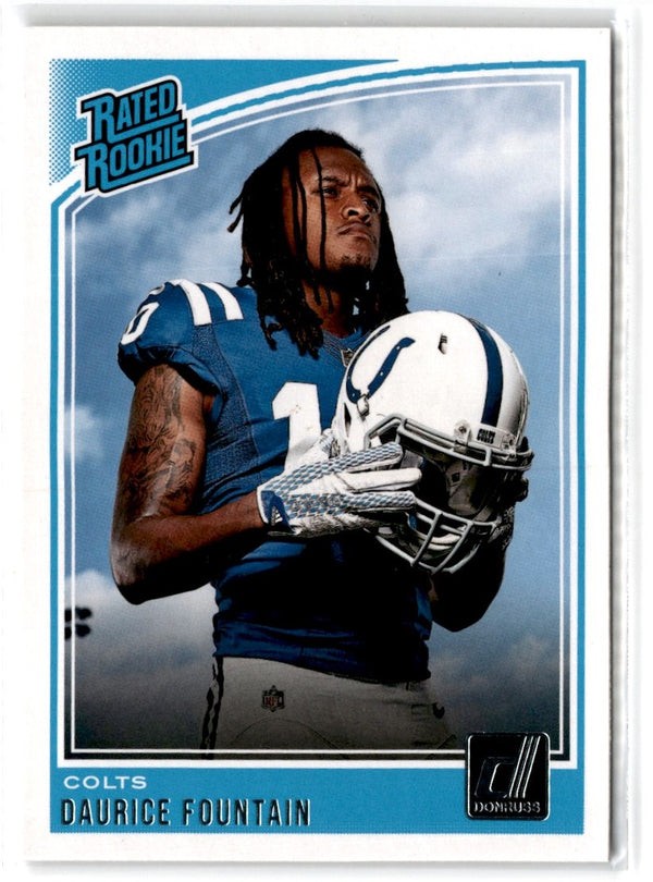 2018 Donruss Daurice Fountain #333 Rookie