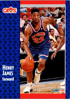 1991 Fleer Henry James #263 Rookie