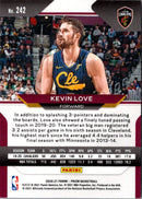 2020 Panini Prizm Kevin Love