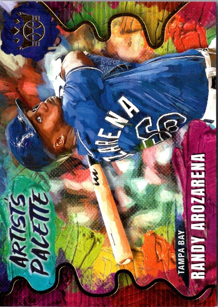 2022 Panini Diamond Kings Artist's Palette Randy Arozarena