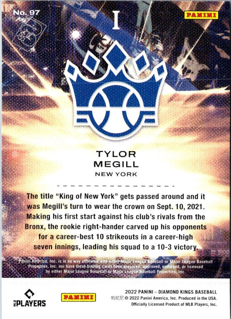 2022 Panini Diamond Kings Blue Tylor Megill