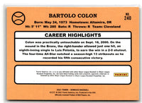 2021 Donruss Holo Orange Bartolo Colon #240A