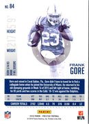 2016 Panini Frank Gore
