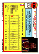 1992 Topps Tyrone Corbin
