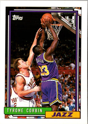 1992 Topps Tyrone Corbin #145