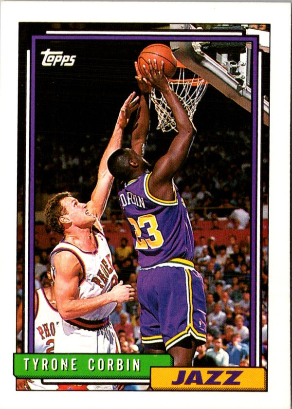 1992 Topps Tyrone Corbin #145