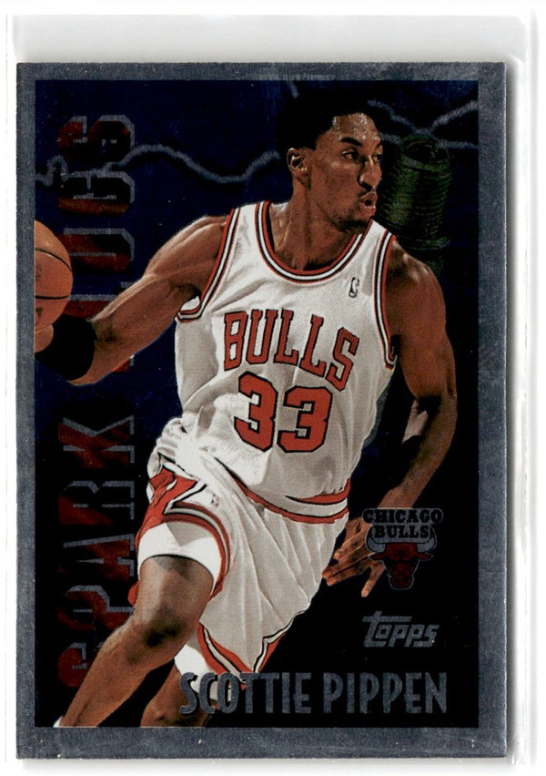 1995 Topps Spark Plugs Scottie Pippen #SP10