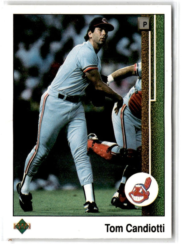 1989 Upper Deck Tom Candiotti #470