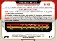 2015 Bowman Chrome Prospects Yasmany Tomas #BCP25