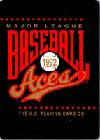 1992 U.S. Playing Card Co. Baseball Aces Roger Clemens #10