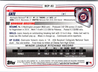 2020 Bowman Chrome Prospects Tim Cate #BCP-83