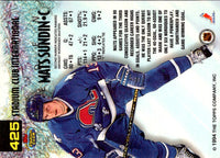 1993 Stadium Club Mats Sundin #425