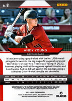 2021 Panini Prizm Andy Young #61 Rookie