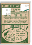 2018 Panini David Johnson