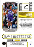 2022 Panini Contenders Season Ticket Collin Sexton #33