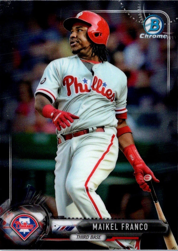 2017 Bowman Chrome Maikel Franco #37