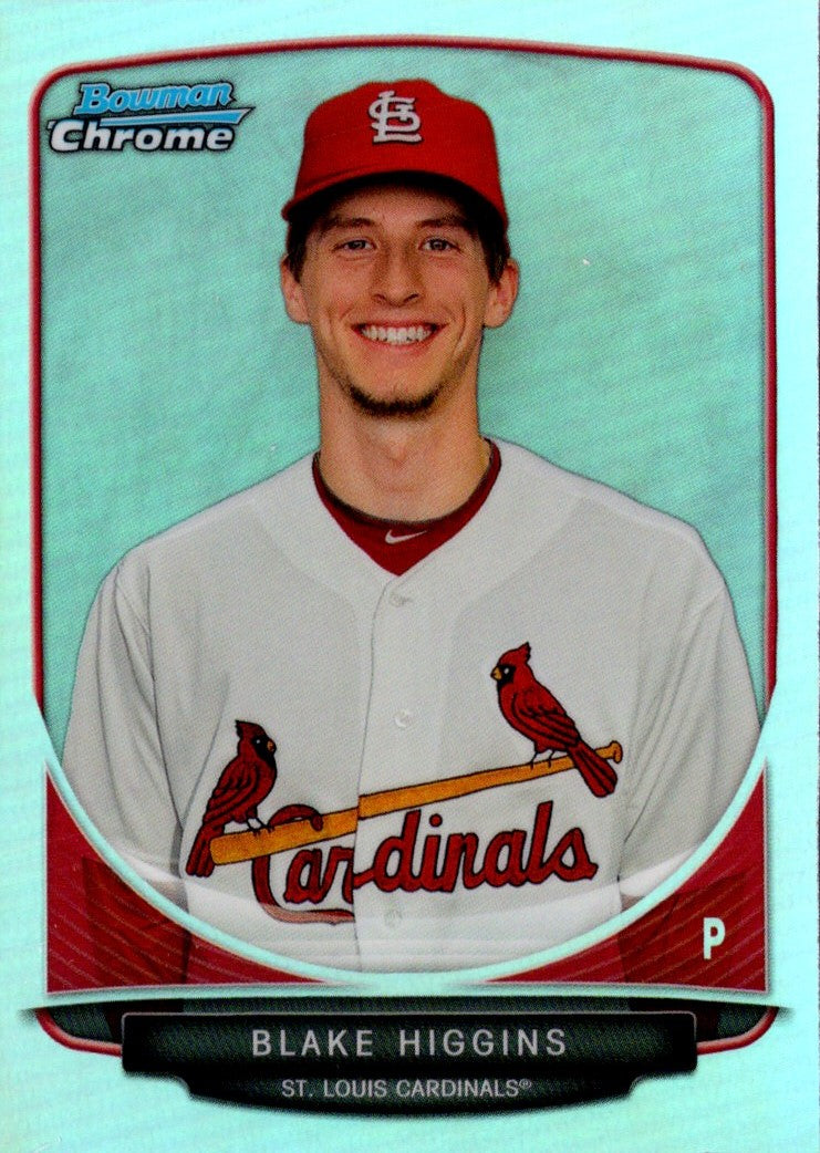 2013 Bowman Draft Picks & Prospects Chrome Blake Higgins