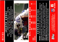 2007 Bowman Chrome Joseph Addai #BC183